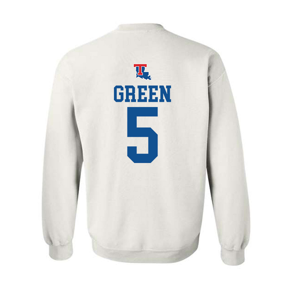 LA Tech - NCAA Men's Basketball : Albert Green - Generic Shersey Crewneck Sweatshirt