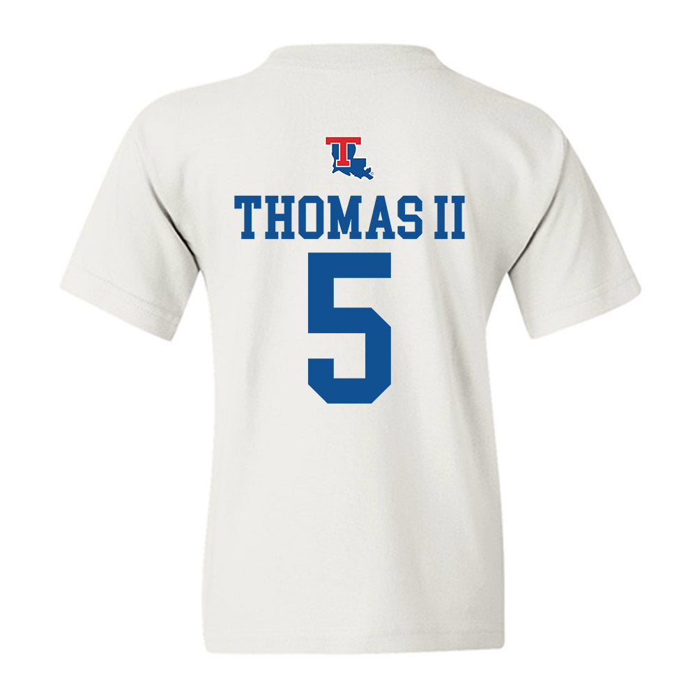 LA Tech - NCAA Men's Basketball : Avery Thomas II - Generic Shersey Youth T-Shirt-1