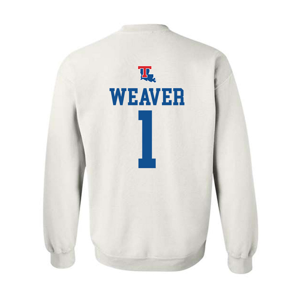 LA Tech - NCAA Women's Basketball : Alexia Weaver - Generic Shersey Crewneck Sweatshirt-1