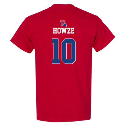 LA Tech - NCAA Men's Basketball : Kylan Howze - Generic Shersey T-Shirt-1