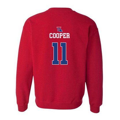 LA Tech - NCAA Men's Basketball : Kaden Cooper - Generic Shersey Crewneck Sweatshirt-1