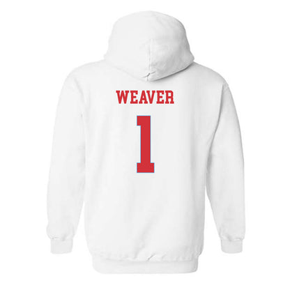 LA Tech - NCAA Women's Basketball : Alexia Weaver - Generic Shersey Hooded Sweatshirt-1