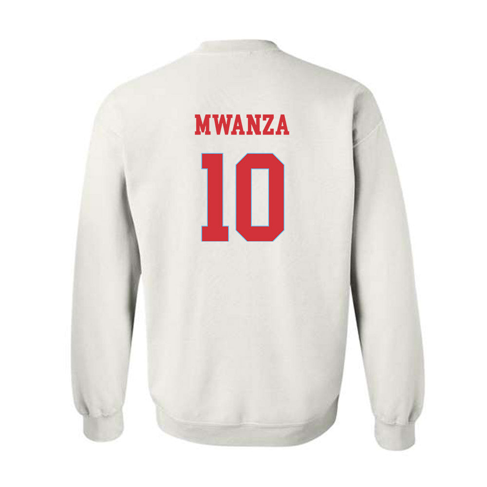 LA Tech - NCAA Women's Basketball : Melissa Mwanza - Generic Shersey Crewneck Sweatshirt-1