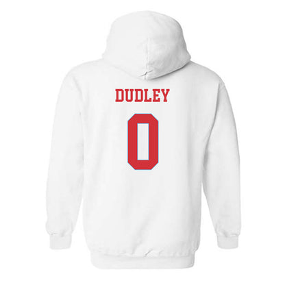 LA Tech - NCAA Men's Basketball : DJ Dudley - Generic Shersey Hooded Sweatshirt-1