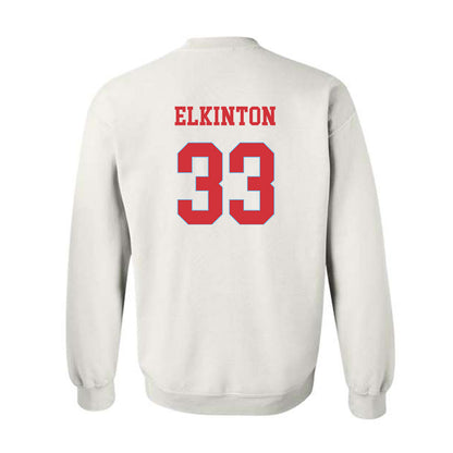 LA Tech - NCAA Men's Basketball : Sean Elkinton - Generic Shersey Crewneck Sweatshirt