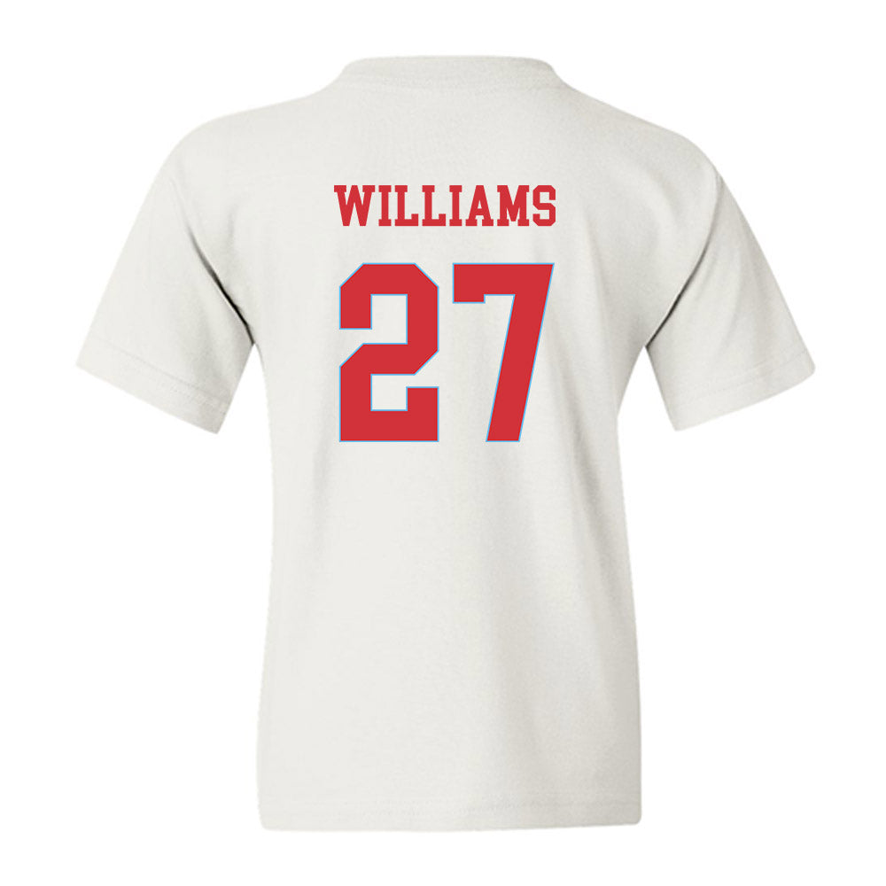 LA Tech - NCAA Men's Basketball : A'Meir Williams - Generic Shersey Youth T-Shirt-1