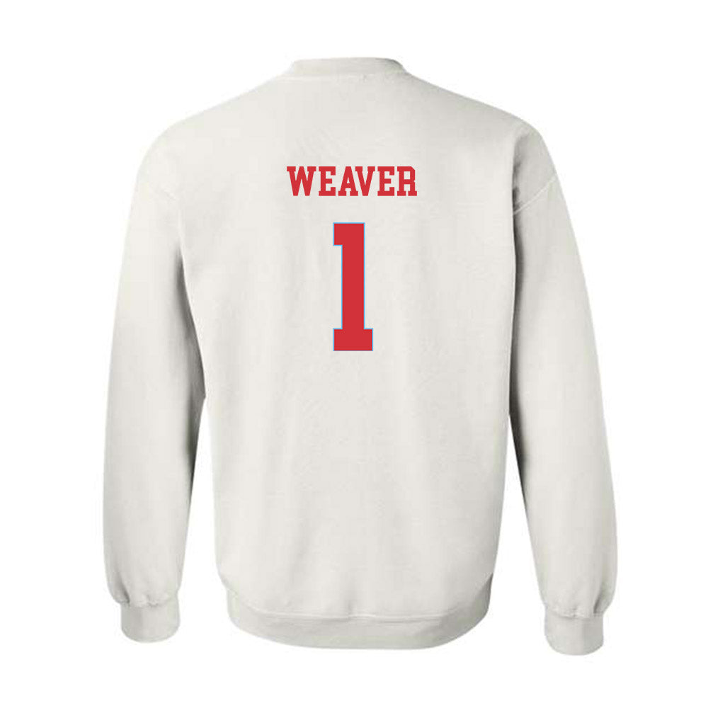 LA Tech - NCAA Women's Basketball : Alexia Weaver - Generic Shersey Crewneck Sweatshirt-1