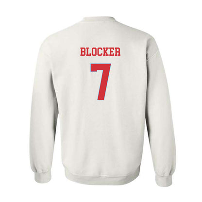 LA Tech - NCAA Men's Basketball : Landren Blocker - Generic Shersey Crewneck Sweatshirt