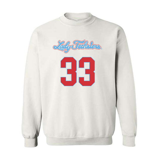 LA Tech - NCAA Men's Basketball : Sean Elkinton - Generic Shersey Crewneck Sweatshirt