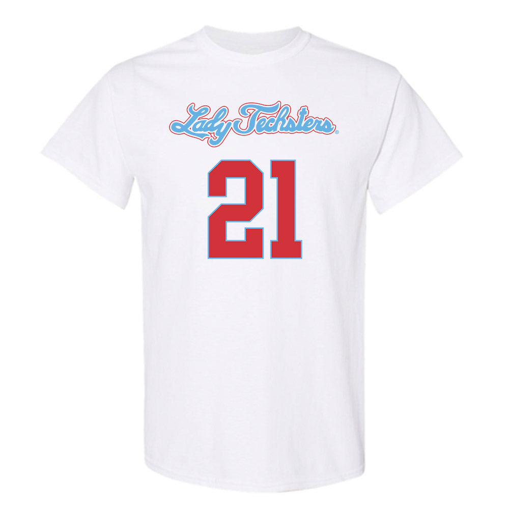 LA Tech - NCAA Women's Basketball : Kennedy Evans - Generic Shersey T-Shirt-0