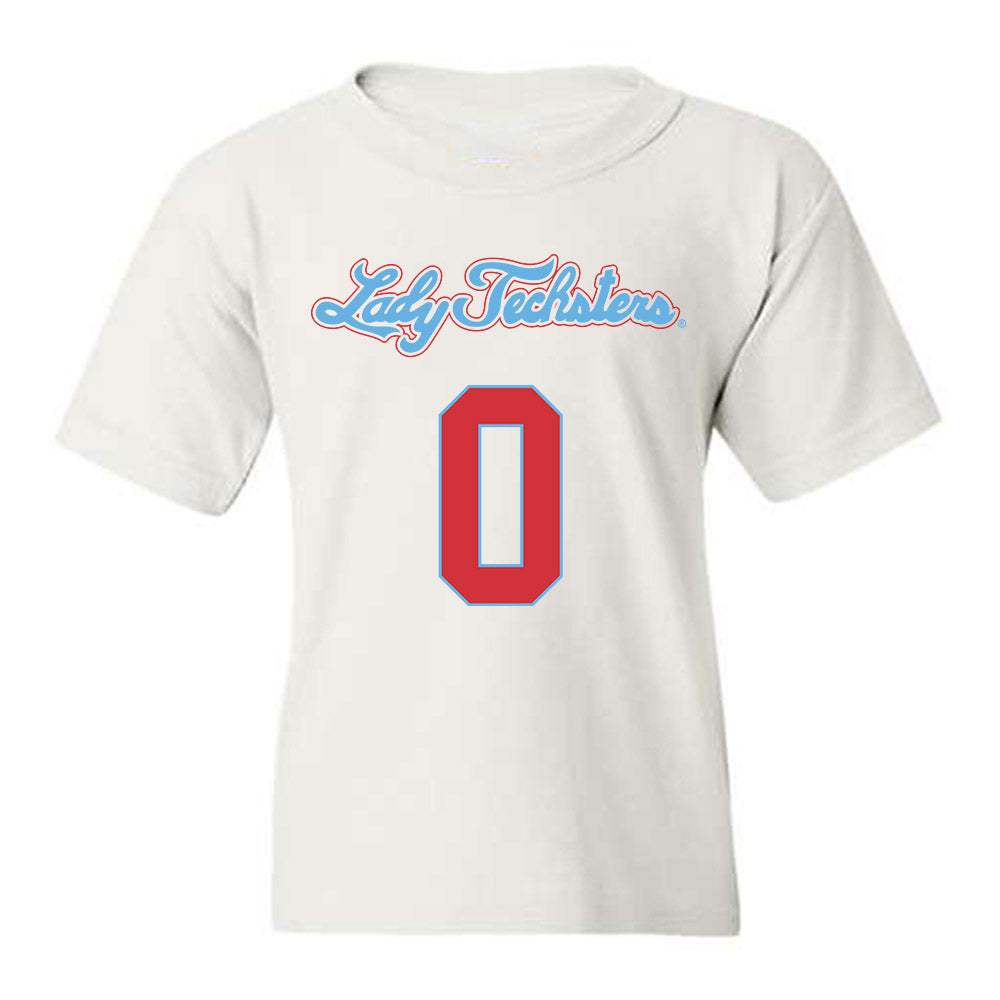 LA Tech - NCAA Men's Basketball : DJ Dudley - Generic Shersey Youth T-Shirt-0