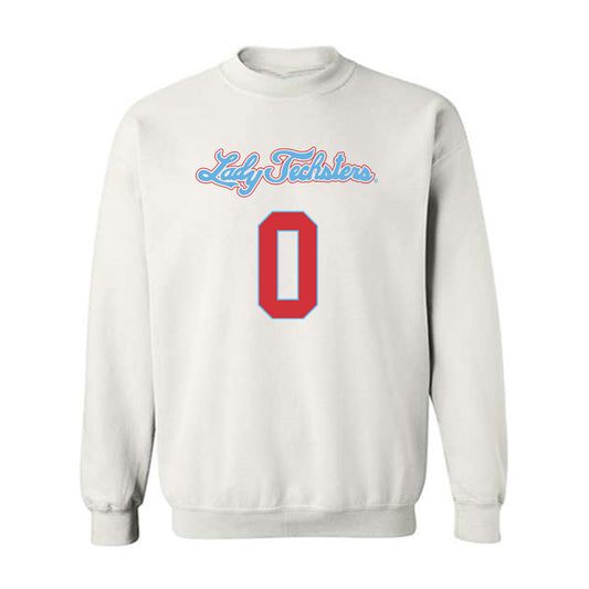 LA Tech - NCAA Men's Basketball : DJ Dudley - Generic Shersey Crewneck Sweatshirt-0
