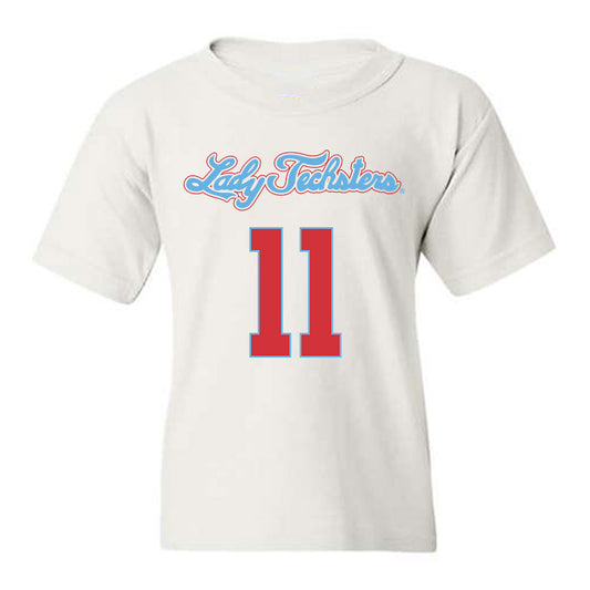 LA Tech - NCAA Men's Basketball : Kaden Cooper - Generic Shersey Youth T-Shirt-0