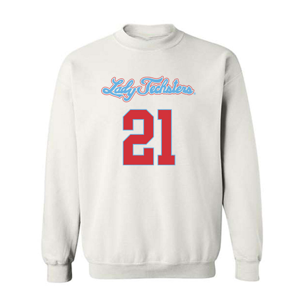 LA Tech - NCAA Women's Basketball : Kennedy Evans - Generic Shersey Crewneck Sweatshirt-0