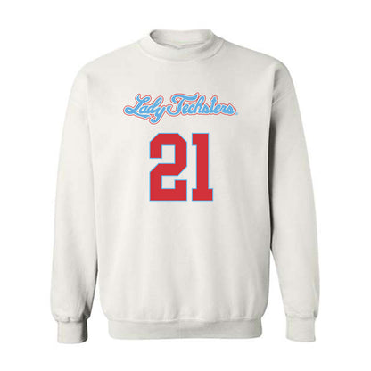 LA Tech - NCAA Women's Basketball : Kennedy Evans - Generic Shersey Crewneck Sweatshirt-0