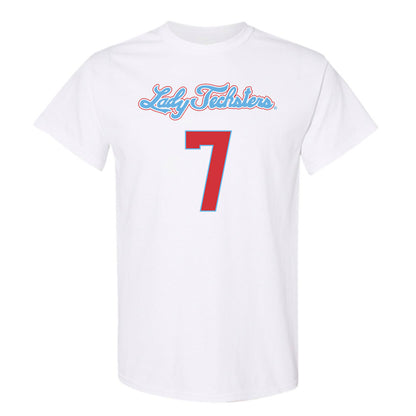 LA Tech - NCAA Men's Basketball : Sir issac Herron - Generic Shersey T-Shirt-0