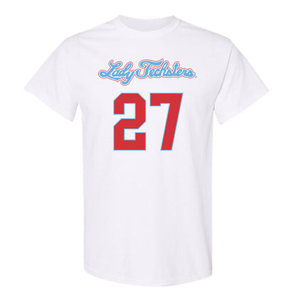 LA Tech - NCAA Men's Basketball : A'Meir Williams - Generic Shersey T-Shirt-0
