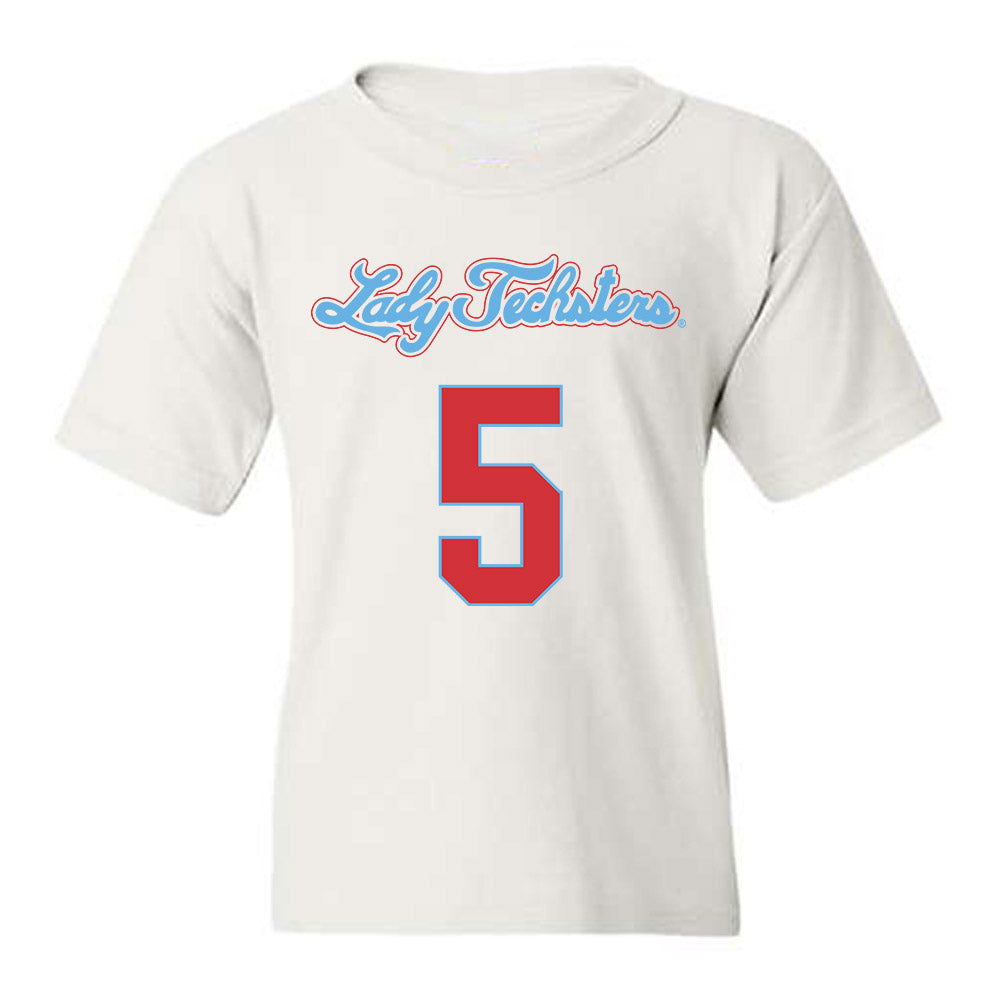 LA Tech - NCAA Men's Basketball : Avery Thomas II - Generic Shersey Youth T-Shirt-0