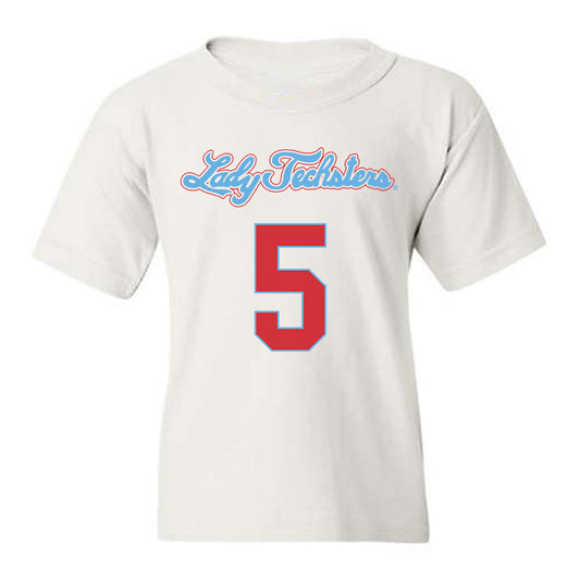 LA Tech - NCAA Men's Basketball : Avery Thomas II - Generic Shersey Youth T-Shirt-0