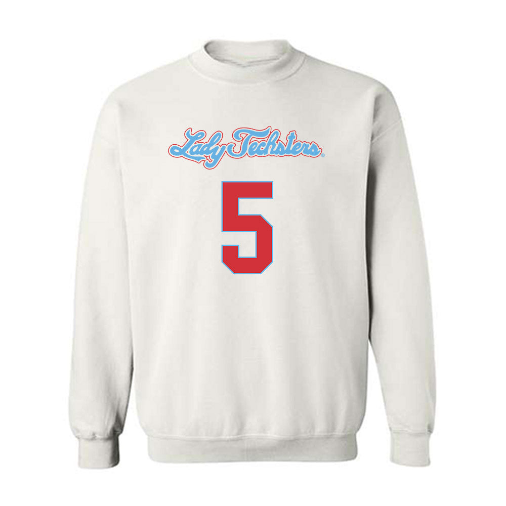 LA Tech - NCAA Men's Basketball : Avery Thomas II - Generic Shersey Crewneck Sweatshirt-0