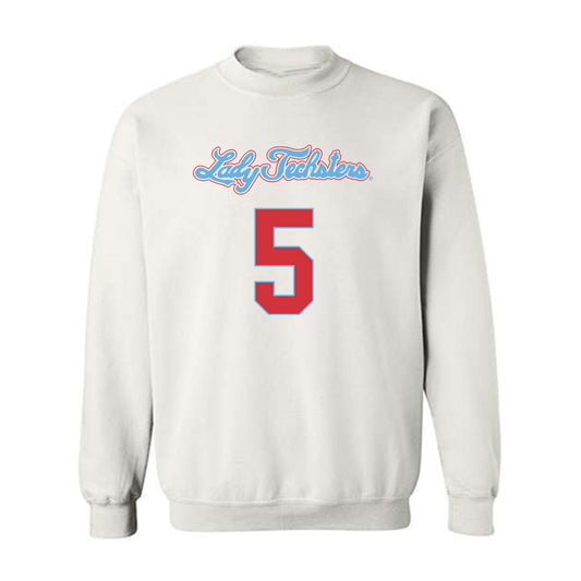 LA Tech - NCAA Men's Basketball : Avery Thomas II - Generic Shersey Crewneck Sweatshirt-0
