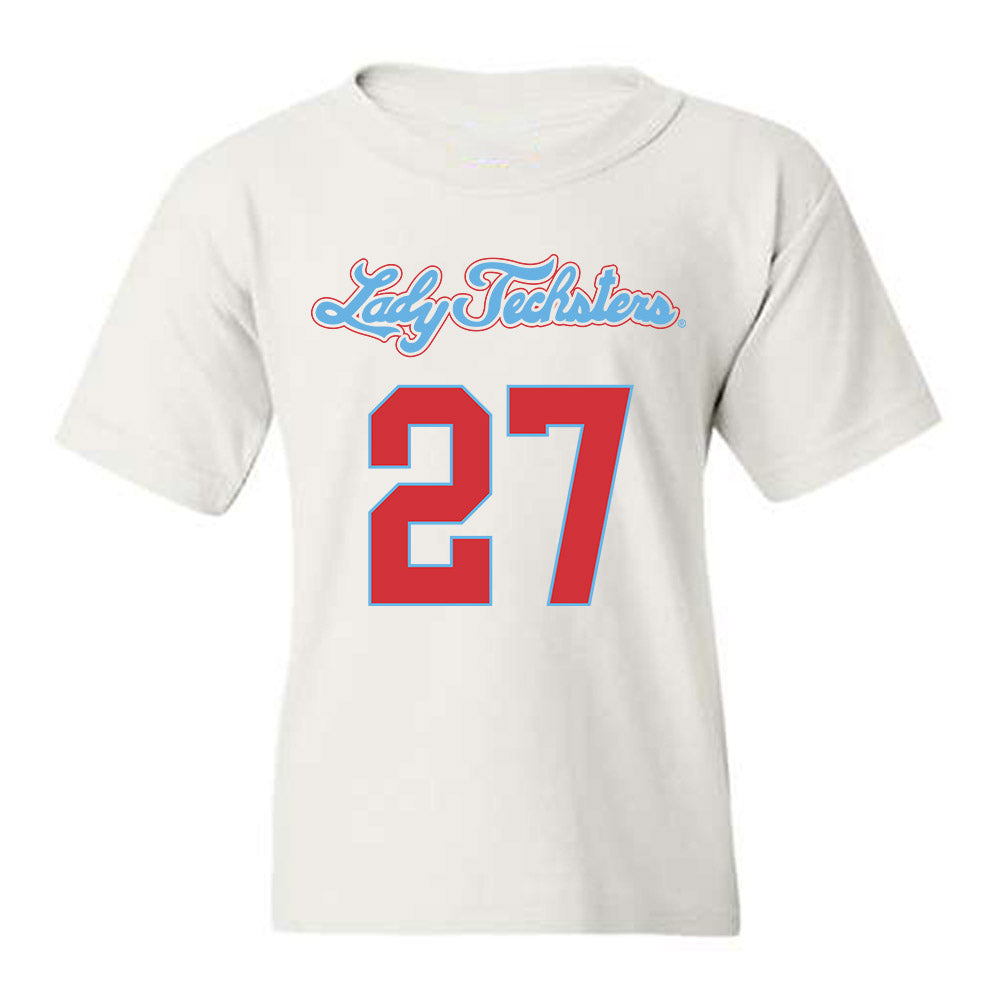 LA Tech - NCAA Men's Basketball : A'Meir Williams - Generic Shersey Youth T-Shirt-0