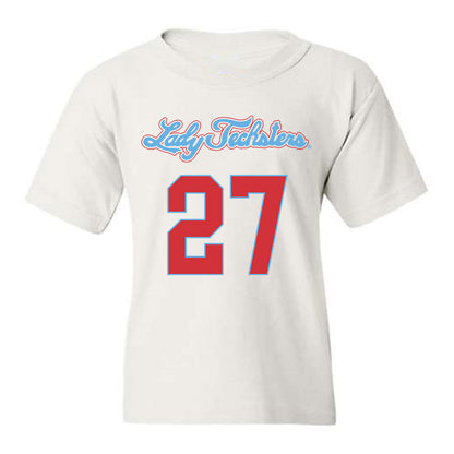 LA Tech - NCAA Men's Basketball : A'Meir Williams - Generic Shersey Youth T-Shirt-0