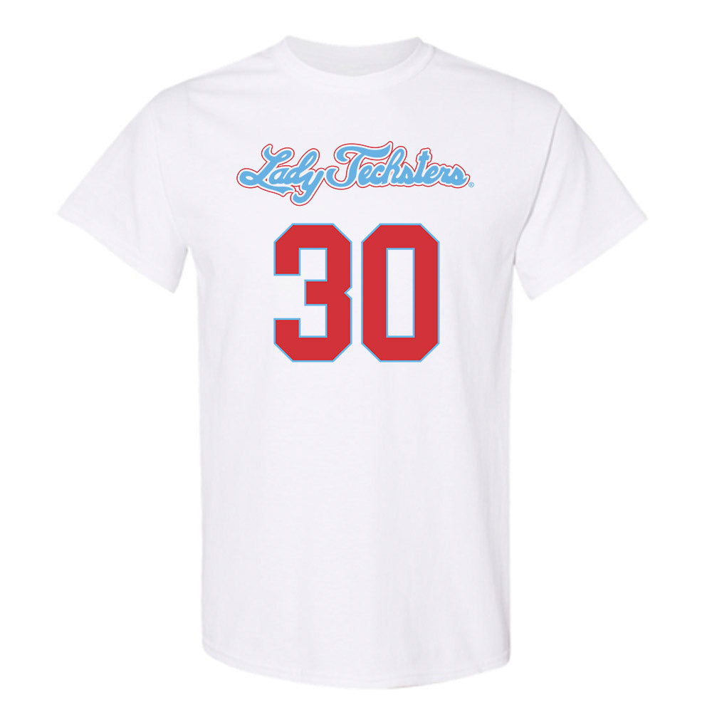 LA Tech - NCAA Women's Basketball : Kaleigh Thompson - Generic Shersey T-Shirt-0