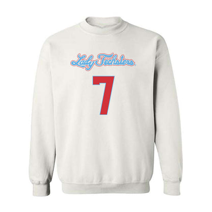 LA Tech - NCAA Men's Basketball : Sir issac Herron - Generic Shersey Crewneck Sweatshirt-0