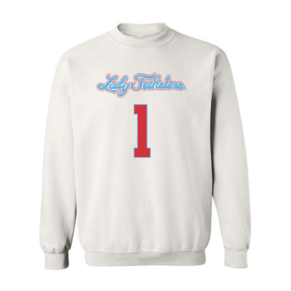 LA Tech - NCAA Women's Basketball : Alexia Weaver - Generic Shersey Crewneck Sweatshirt-0