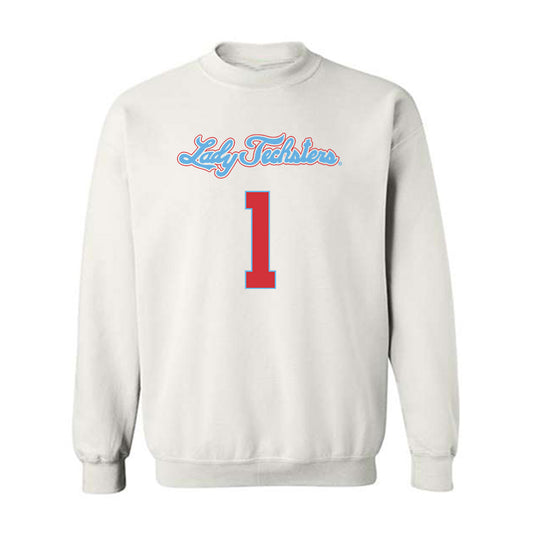 LA Tech - NCAA Women's Basketball : Alexia Weaver - Generic Shersey Crewneck Sweatshirt-0