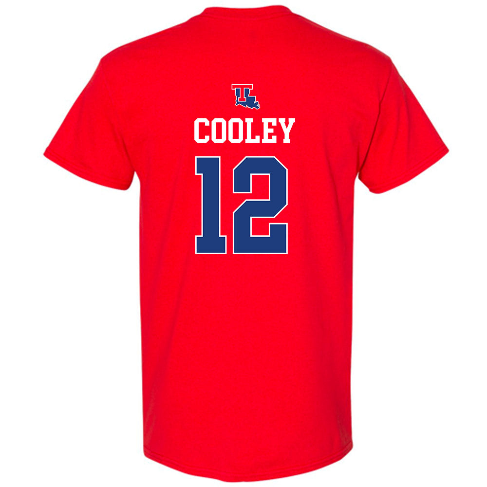 LA Tech - NCAA Baseball : Luke Cooley - Sports Shersey T-Shirt-1