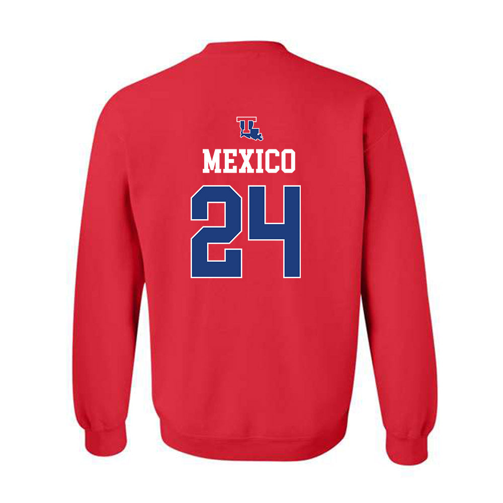 LA Tech - NCAA Baseball : Sebastian Mexico - Sports Shersey Crewneck Sweatshirt-1