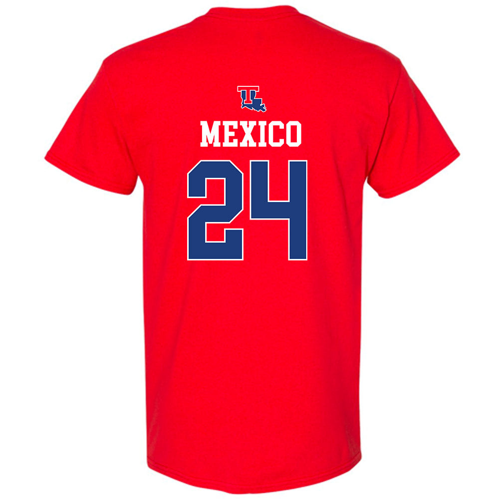 LA Tech - NCAA Baseball : Sebastian Mexico - Sports Shersey T-Shirt-1