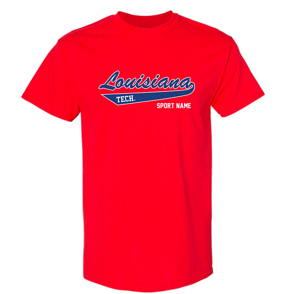 LA Tech - NCAA Baseball : Sebastian Mexico - Sports Shersey T-Shirt-0