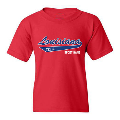 LA Tech - NCAA Baseball : Luke Cooley - Sports Shersey Youth T-Shirt-0