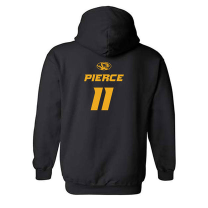 Missouri - NCAA Men's Basketball : Trent Pierce - Sports Shersey Hooded Sweatshirt-1
