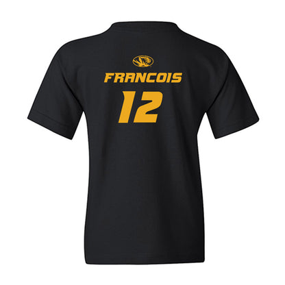 Missouri - NCAA Men's Basketball : Jackson Francois - Sports Shersey Youth T-Shirt-1