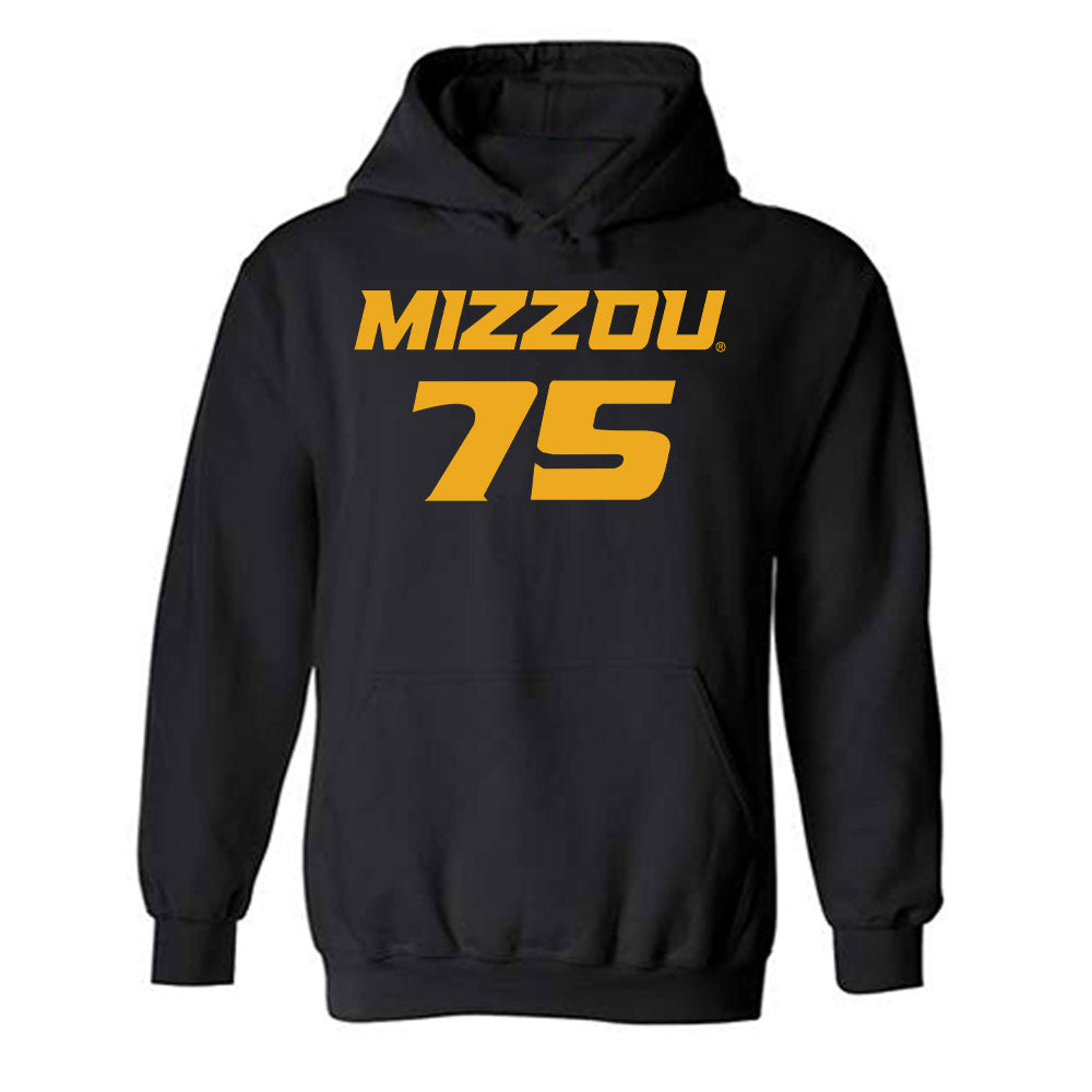 Missouri - NCAA Men's Basketball : Connor Vanover - Sports Shersey Hooded Sweatshirt-0