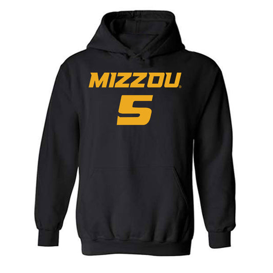 Missouri - NCAA Men's Basketball : Antonio Barrett Jr - Sports Shersey Hooded Sweatshirt-0