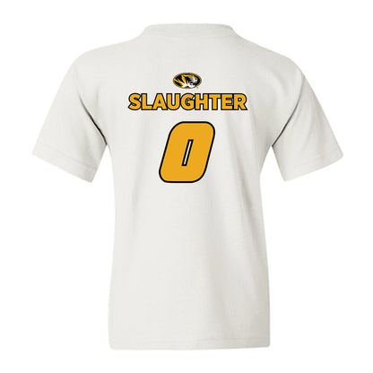 Missouri - NCAA Women's Basketball : Grace Slaughter - Classic Shersey Youth T-Shirt-1