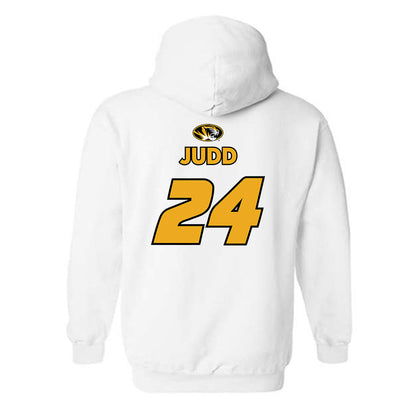 Missouri - NCAA Women's Basketball : Ashton Judd - Classic Shersey Hooded Sweatshirt-1