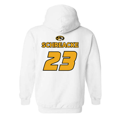 Missouri - NCAA Women's Basketball : Abbey Schreacke - Classic Shersey Hooded Sweatshirt-1