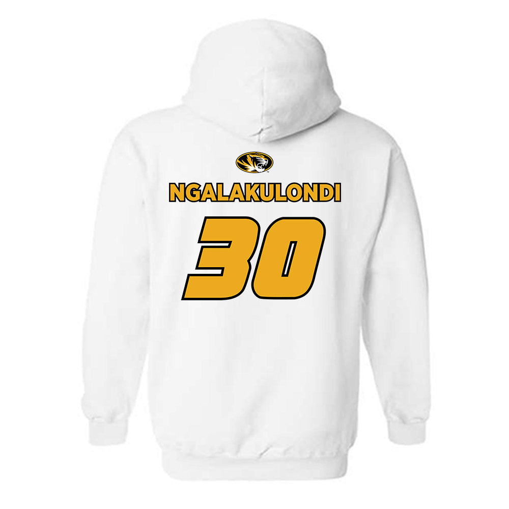 Missouri - NCAA Women's Basketball : Angelique Ngalakulondi - Classic Shersey Hooded Sweatshirt-1