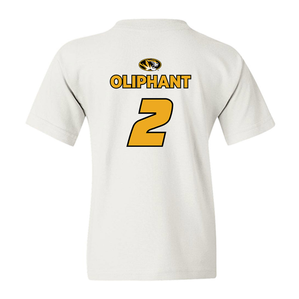 Missouri - NCAA Women's Basketball : Londyn Oliphant - Classic Shersey Youth T-Shirt-1