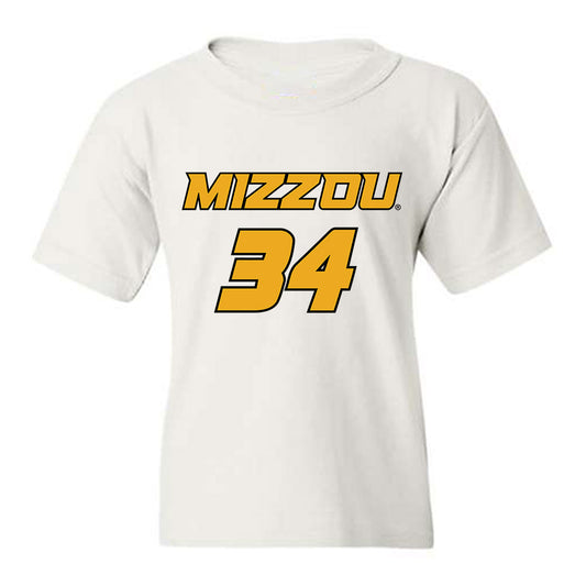 Missouri - NCAA Women's Basketball : Hannah Linthacum - Classic Shersey Youth T-Shirt-0