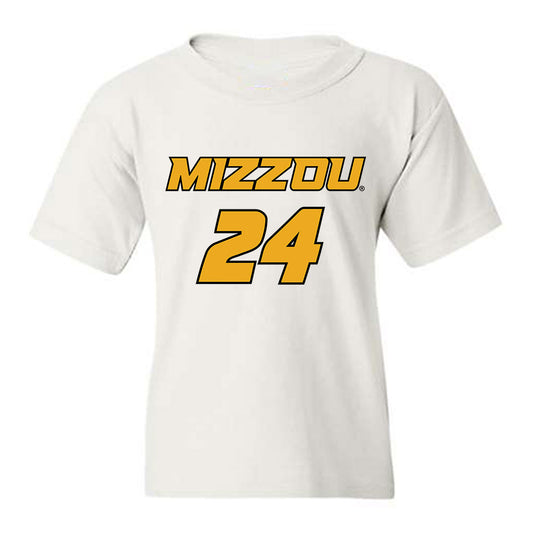 Missouri - NCAA Women's Basketball : Sydney Mains - Classic Shersey Youth T-Shirt-0