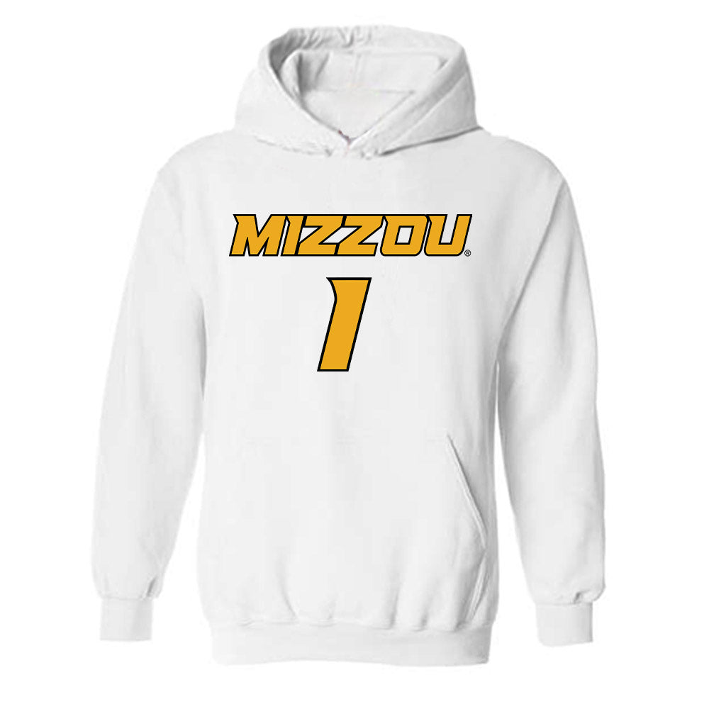 Missouri - NCAA Women's Basketball : DeMyla Brown - Classic Shersey Hooded Sweatshirt-0