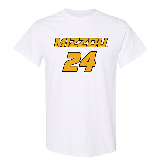 Missouri - NCAA Women's Basketball : Sydney Mains - Classic Shersey T-Shirt-0