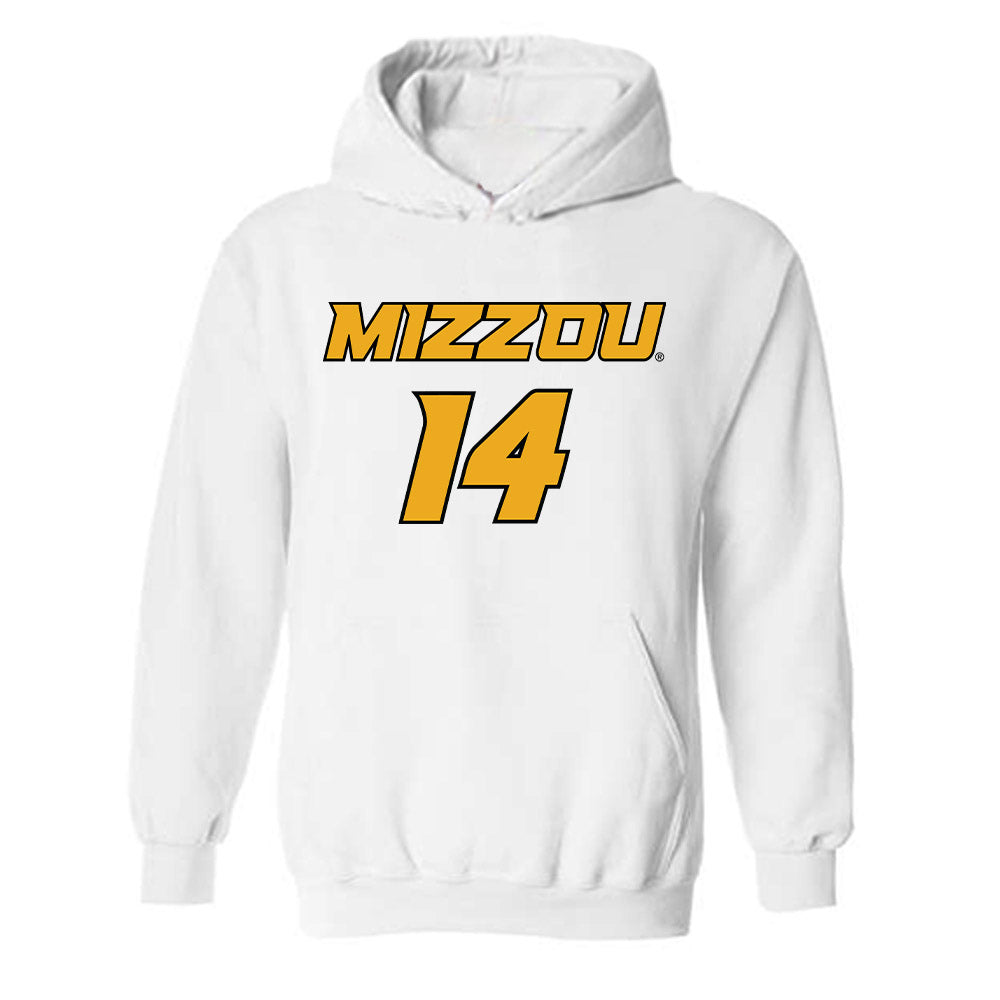 Missouri - NCAA Women's Basketball : Abby Feit - Classic Shersey Hooded Sweatshirt-0